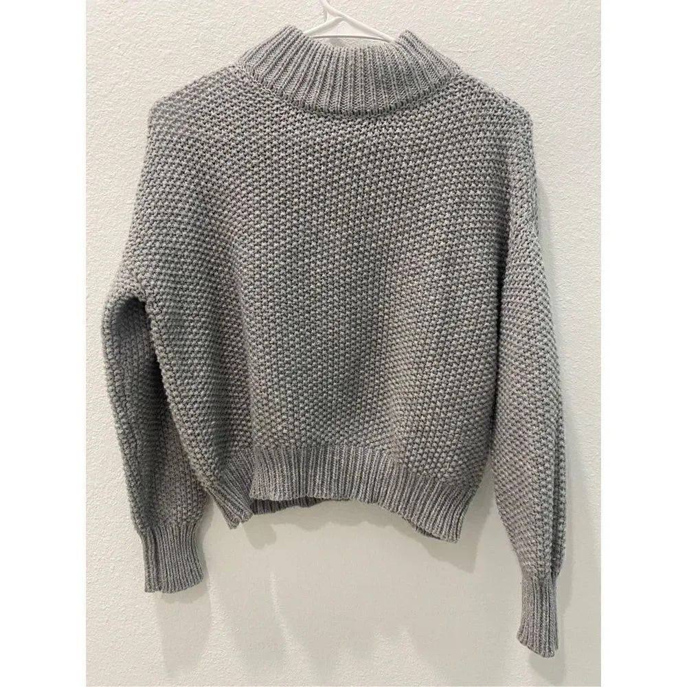 Garage Gray Turtleneck Sweater xs